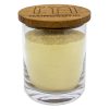 Vaso in cristallo con tappo